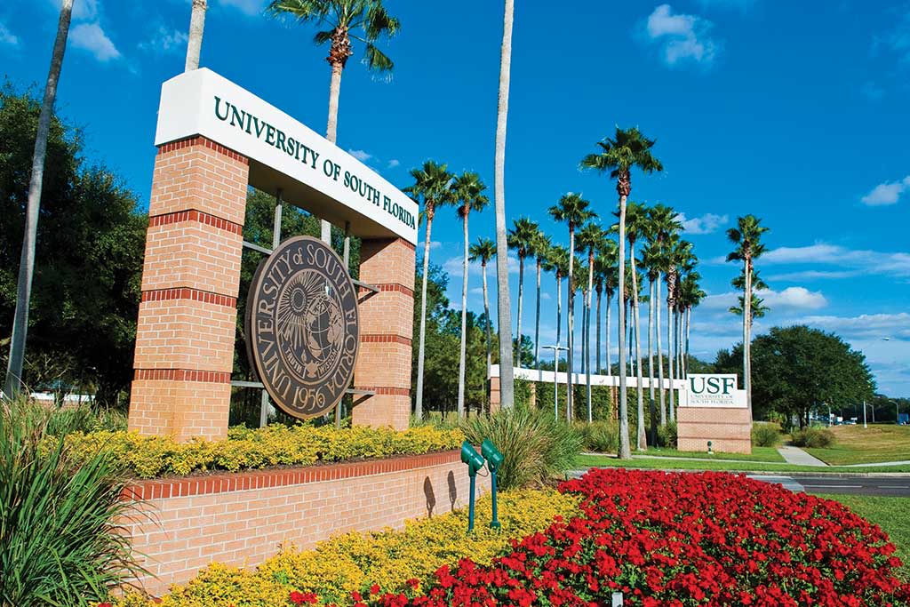 University of South Florida campus